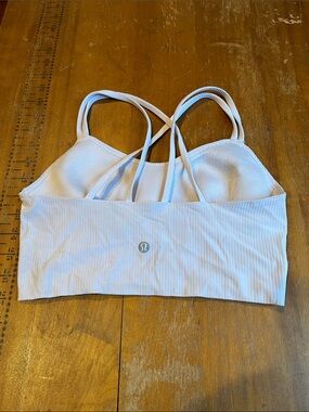 lululemon athletica Light Pink Strappy Sports Bra